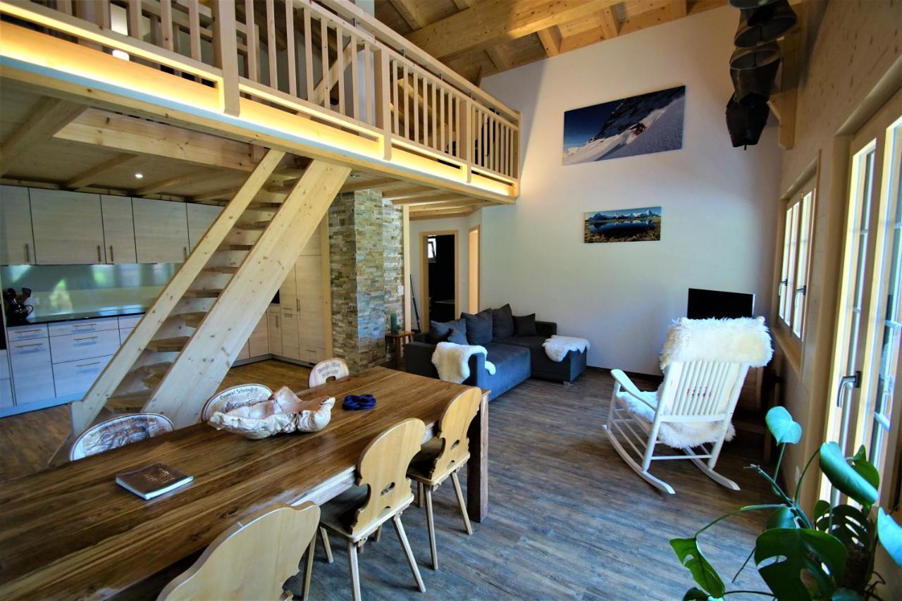 Chalet Wetterhorn Lutschental Exterior foto