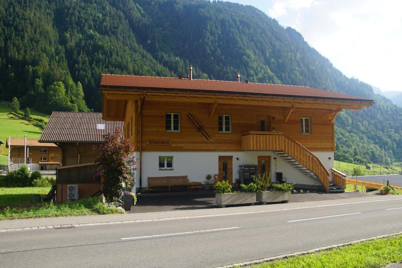 Chalet Wetterhorn Lutschental Exterior foto