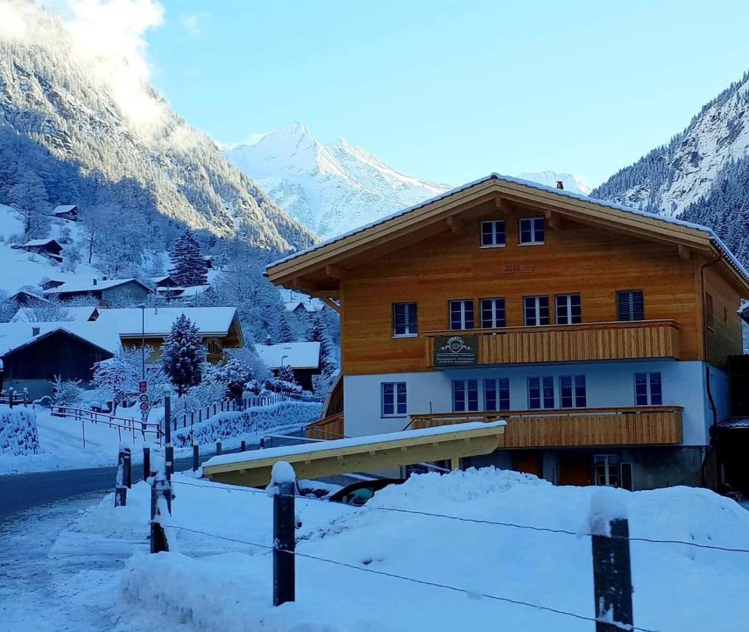 Chalet Wetterhorn Lutschental Exterior foto