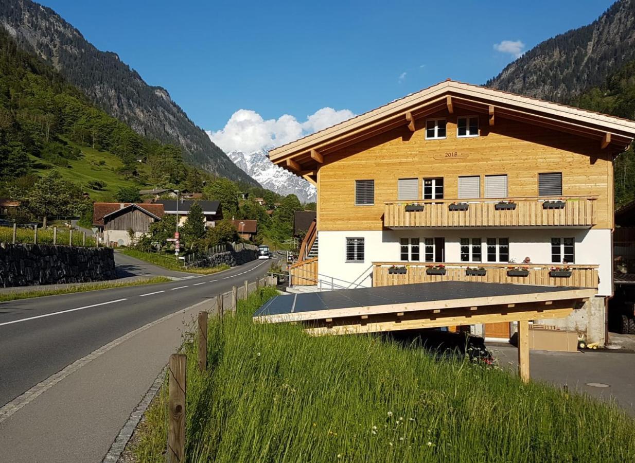 Chalet Wetterhorn Lutschental Exterior foto